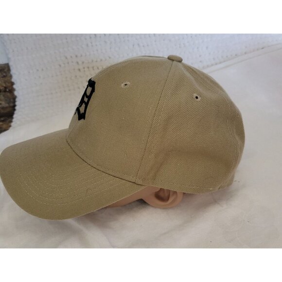 Detroit Tigers Baseball Hat sz 7 3/8 Tan Beige MLB Embroidered D Acrylic Wool - Picture 2 of 9